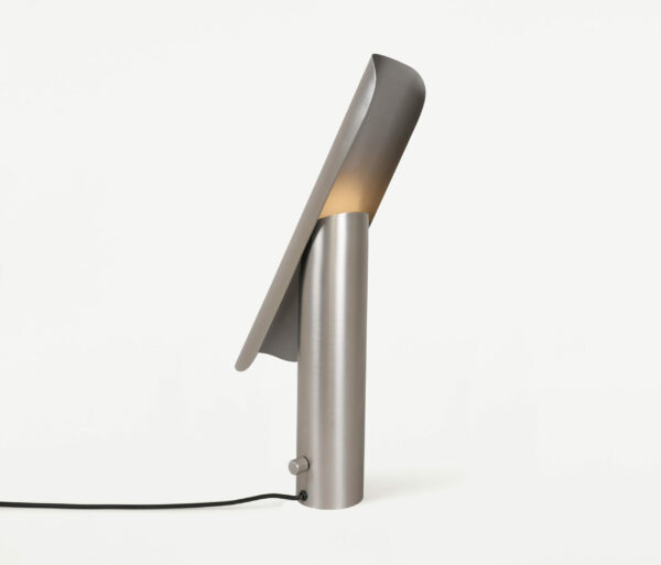 Lampe de table T-Lamp,Acier brossé