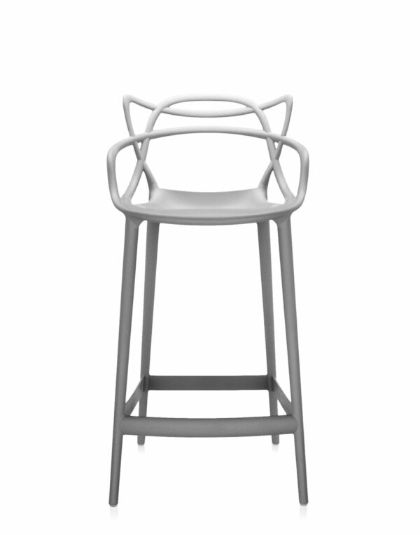 Tabouret Masters Gris - Hauteur 65 Cm