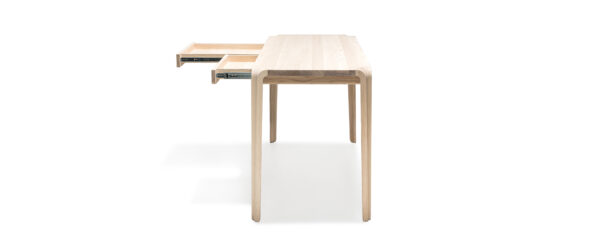 Bureau Primum, 120x60, frêne blanchi massif