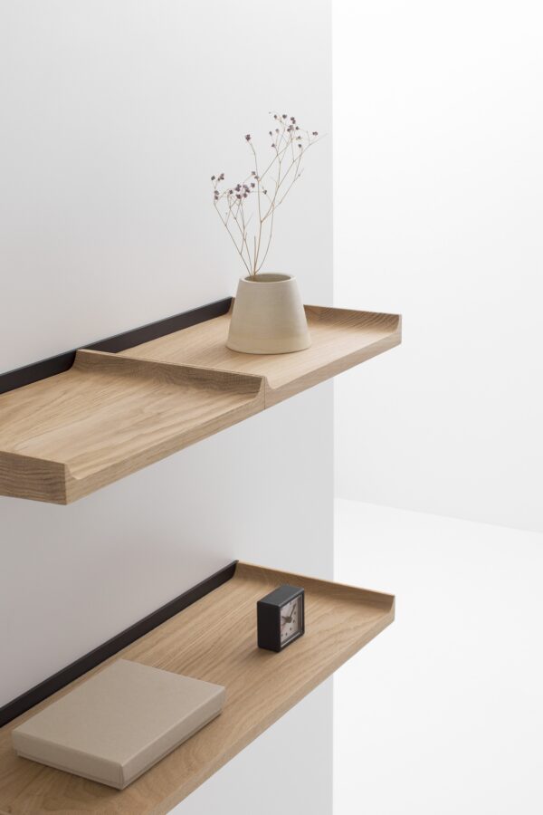 Etagère Notes, Chêne naturel, Medium