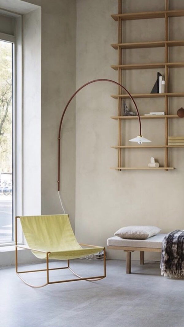 Lampe suspendue N°3, Rouge