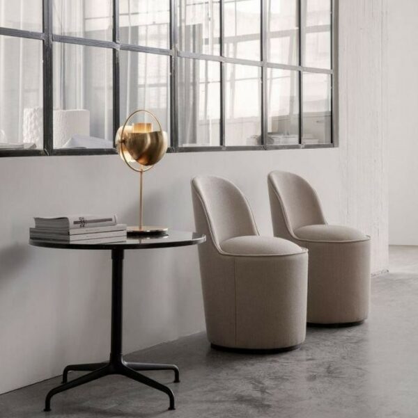 Lampe de table Multilite, Laiton et Noir Mat