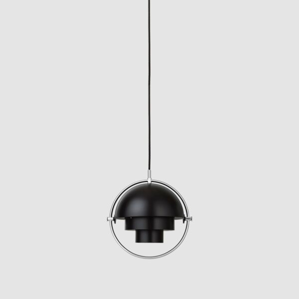 Suspension Multilite, Small, Chrome et Noir