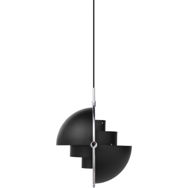Suspension Multilite, Small, Chrome et Noir