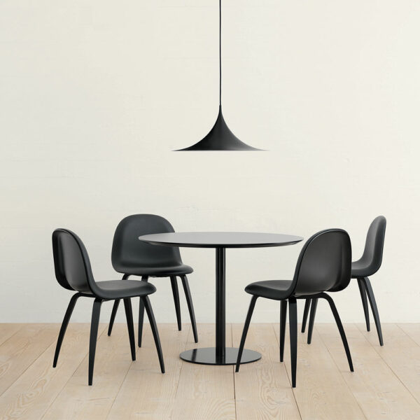 Suspension Semi-Pendant, Noir Semi Mat, D.47cm