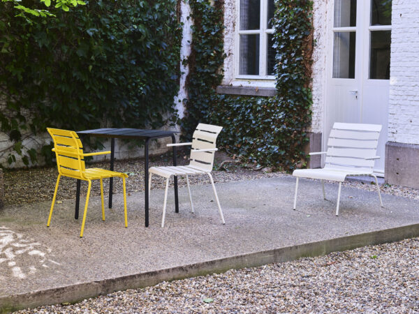 Table à manger outdoor ALIGNED L170 x P85 x H74 cm - Noir