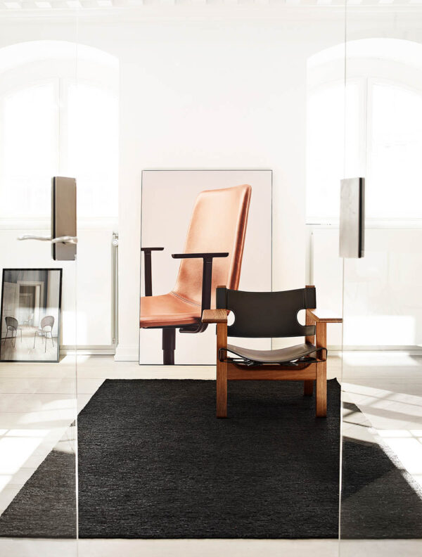 Tapis Sumace, Noir, L.250x300 cm