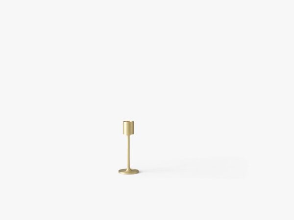Bougeoir Collect SC58, H.13 cm, Laiton