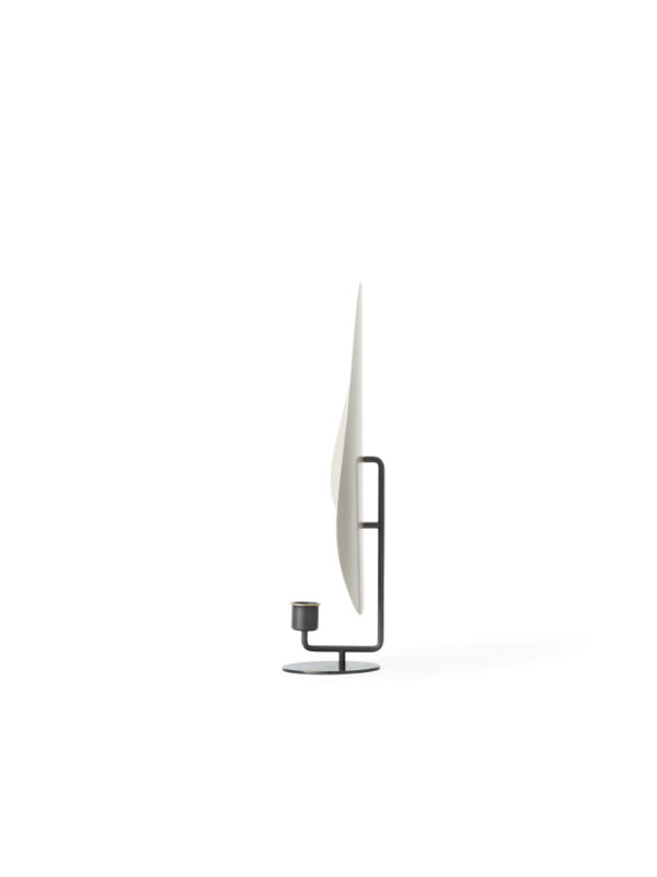 Bougeoir Flambeau, Gris
