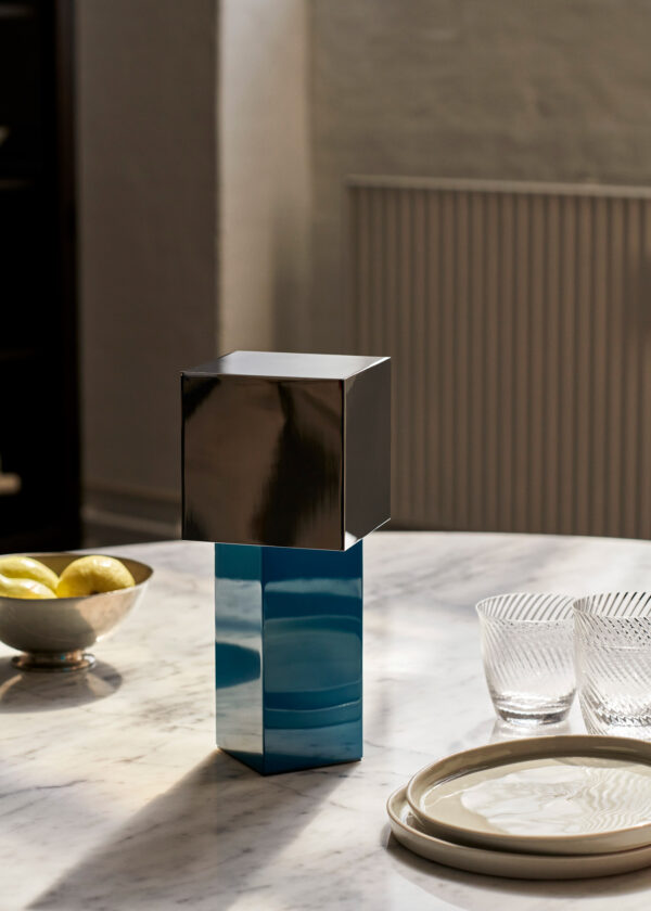 Lampe rechargeable Pivot ATD7, Blue Silver