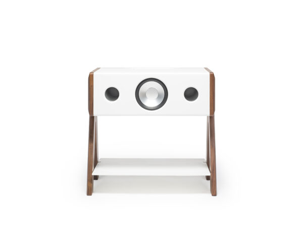 Enceinte Bluetooth Cube, Noyer, Corian