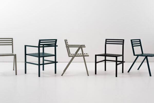 Dining Armchair 19 Outdoors, Gris