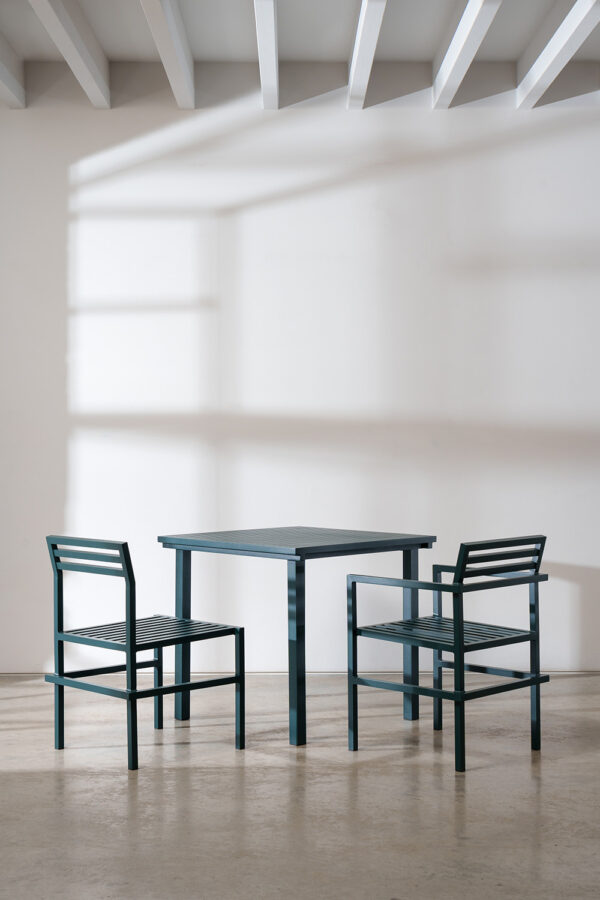 Dining Armchair 19 Outdoors, Gris