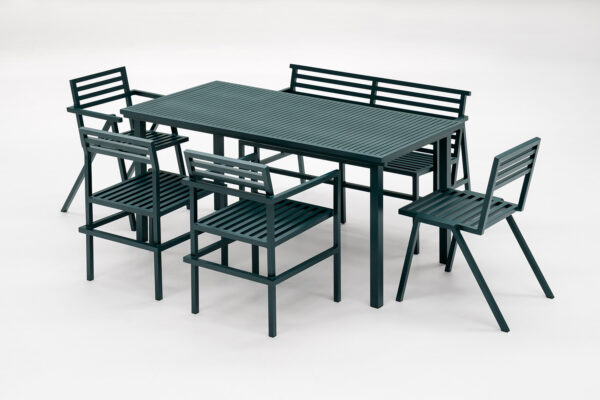 Dining Armchair 19 Outdoors, Vert