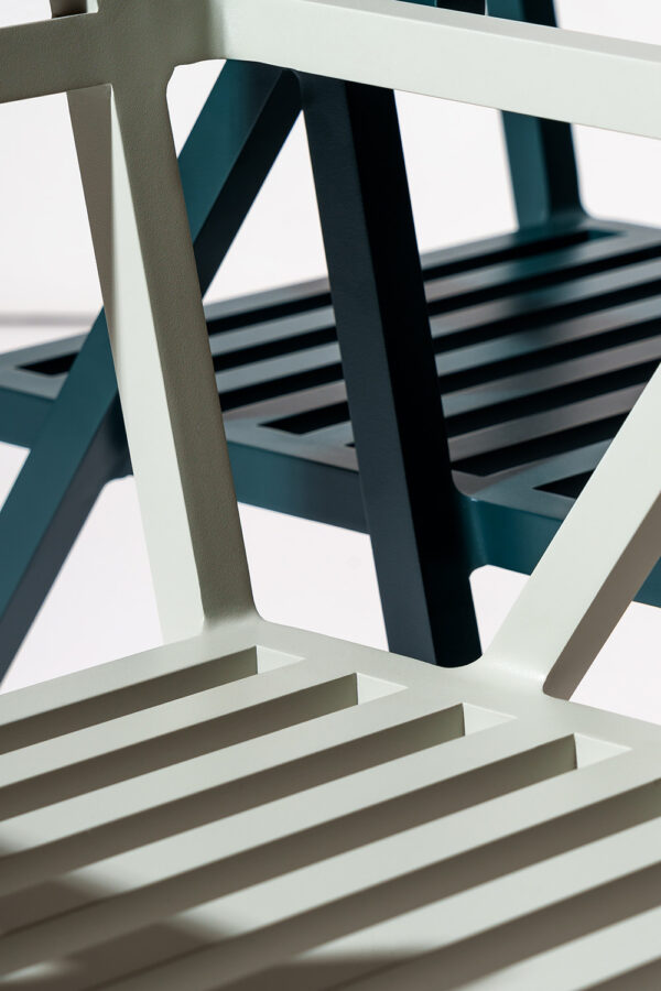 Dining Chair 19 Outdoors, Gris
