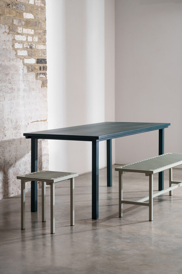 Tabouret-Table basse 19 Outdoors, Vert