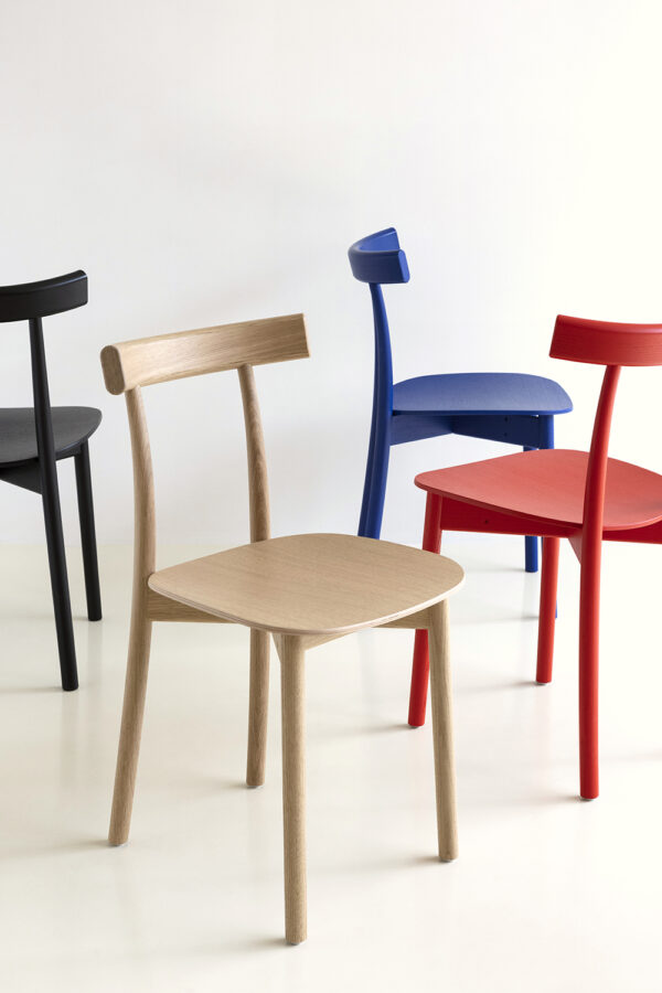 Chaise Skinny, Chêne naturel