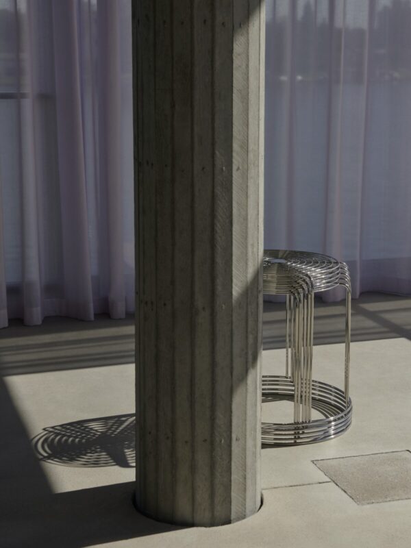 Tabouret-Table Wire Stool