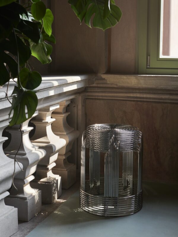 Tabouret-Table Wire Stool