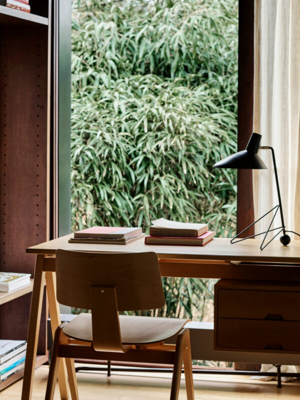 Bureau Daystak RD3, 2 Tiroirs, Hêtre naturel