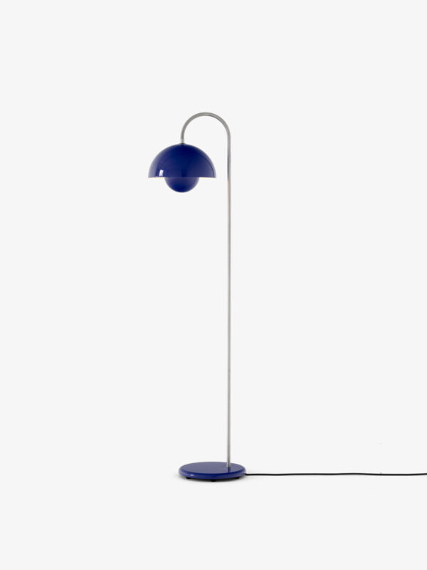 Lampadaire Flowerpot VP12, Cobalt Blue