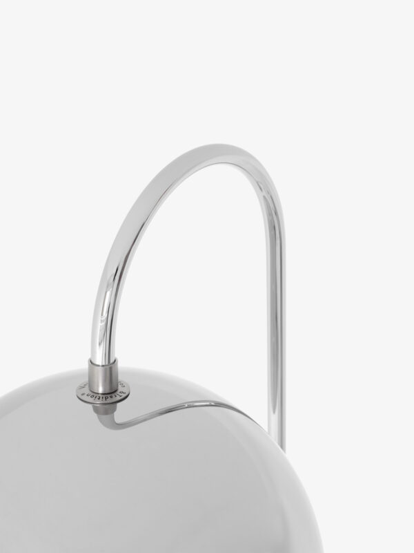 Lampadaire Flowerpot VP12, Chrome