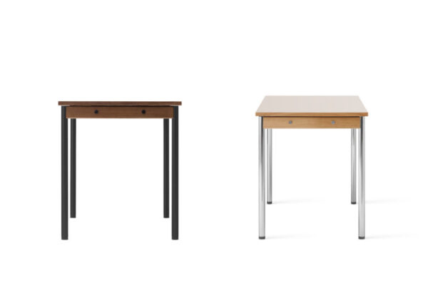 Bureau Co Table, L140x70cm, Noir, Laminate Terra