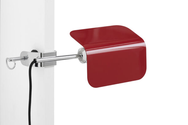 Lampe à pincer Apex, Rouge
