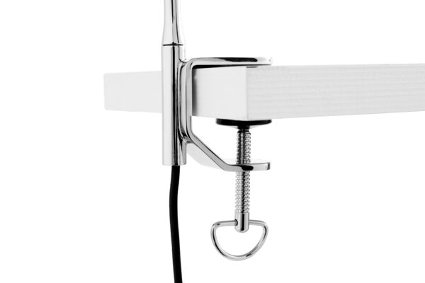 Lampe de bureau Apex à pincer, Noir