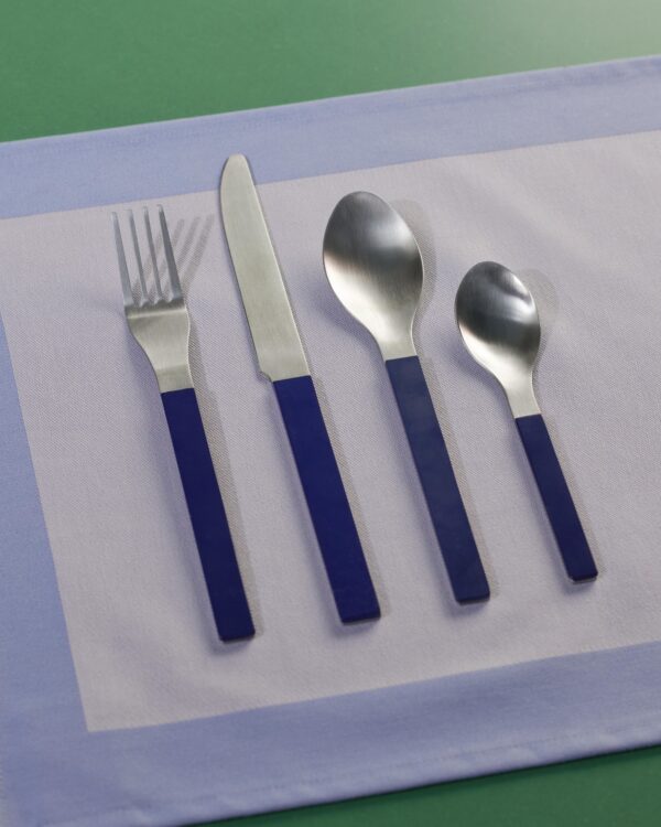 MVS Cutlery, Set of 4,Dark Blue