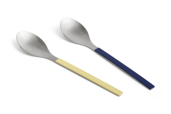 MVS Serving Spoon, Set of, Yellow & Dark Blue
