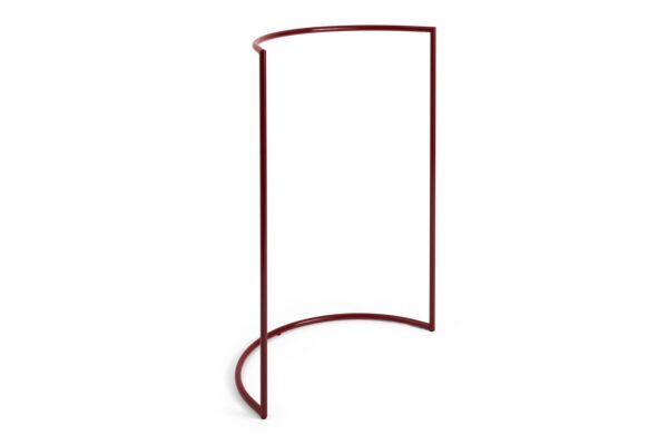 Colour rack, C Shape, Maroon Red