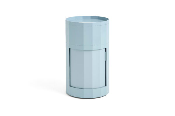 Facet cabinet, High, Misty Blue