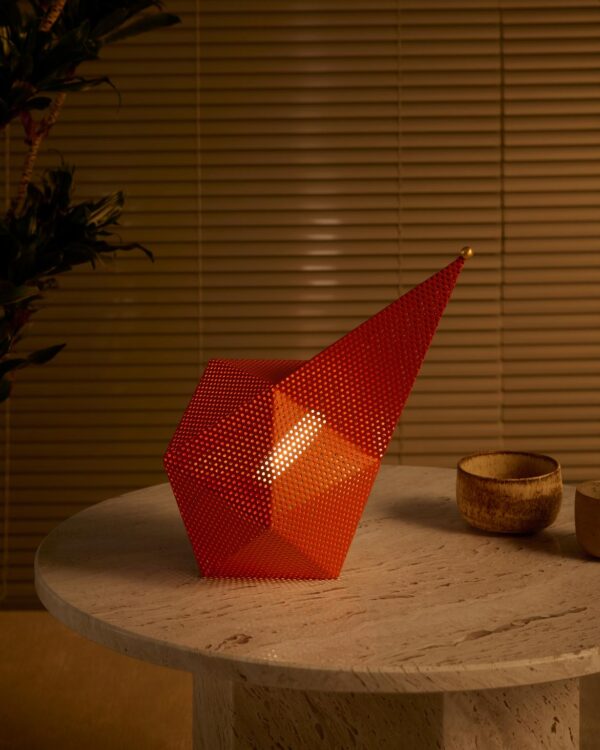Lampe portable Bagdad, International Orange