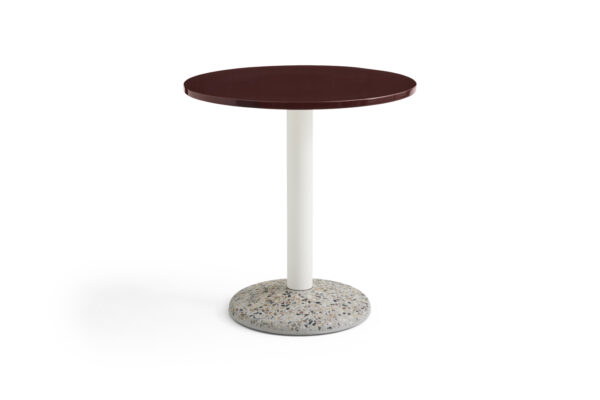 Ceramic Table - Ø70 - Bordeaux
