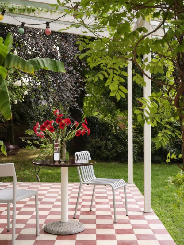 Ceramic Table - Ø70 - Bordeaux