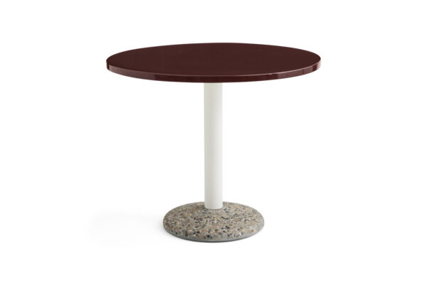 Ceramic Table - Ø90 - Bordeaux