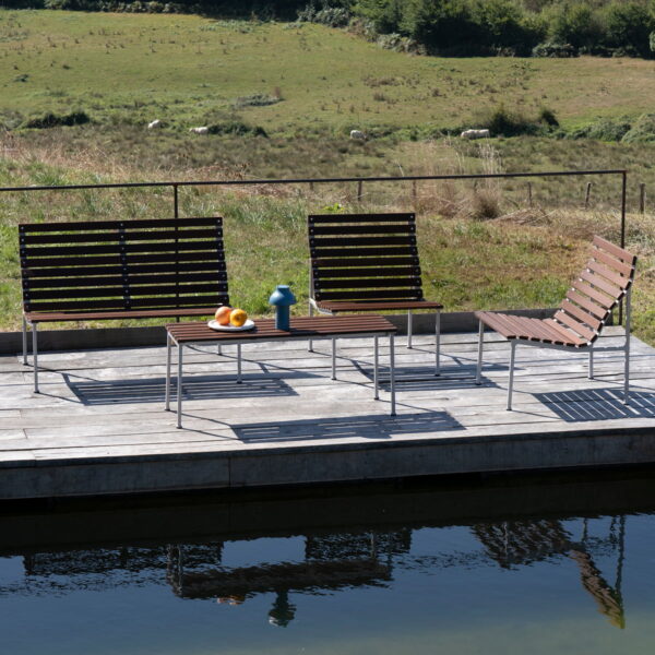 Traverse banc lounge sans accoudoirs