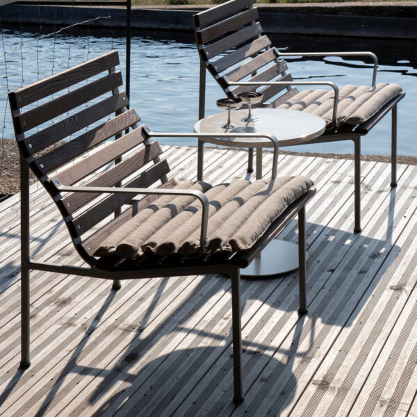 Traverse fauteuil lounge avec accoudoirs