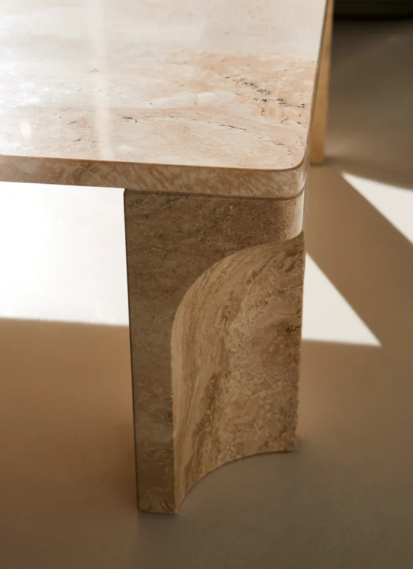 Doric Coffee Table, Marbre – Modèle d'exposition -30%