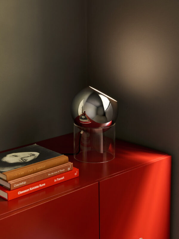 Lampe de table Topan VP13, Chrome