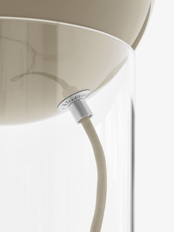 Lampe de table Topan VP14, Gris beige