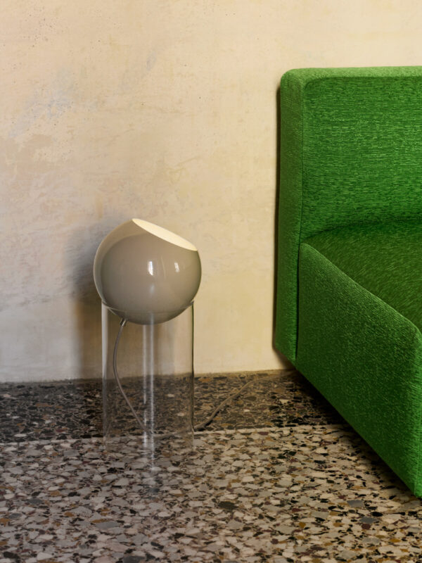 Lampe de table Topan VP14, Gris beige