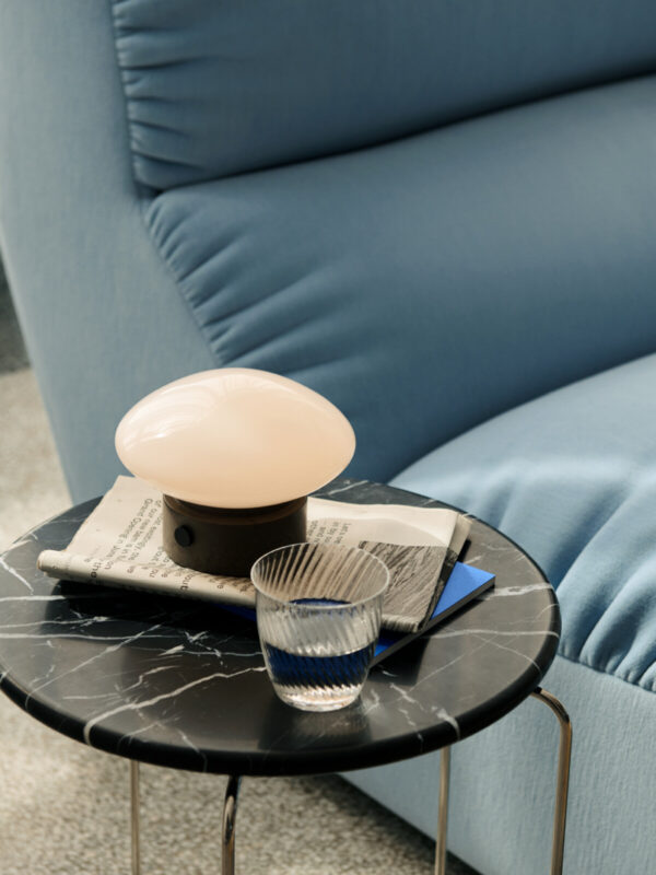 Lampe rechargeable Mist AP21, Marbre Verde Guatemala