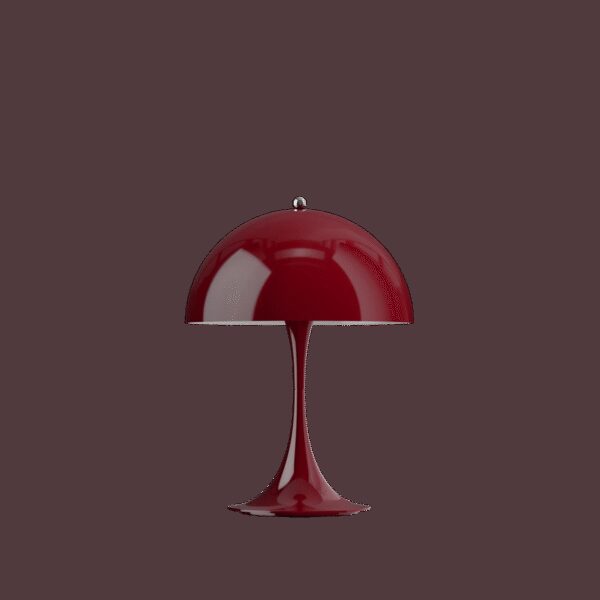 Lampe portable Panthella 250, Burgundy Opaque