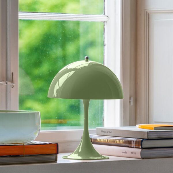 Lampe portable Panthella 250, Moss Green Opaque