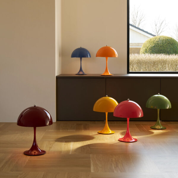 Lampe portable Panthella 250, Moss Green Opaque