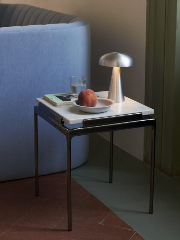 Lampe rechargeable Como, Aluminium