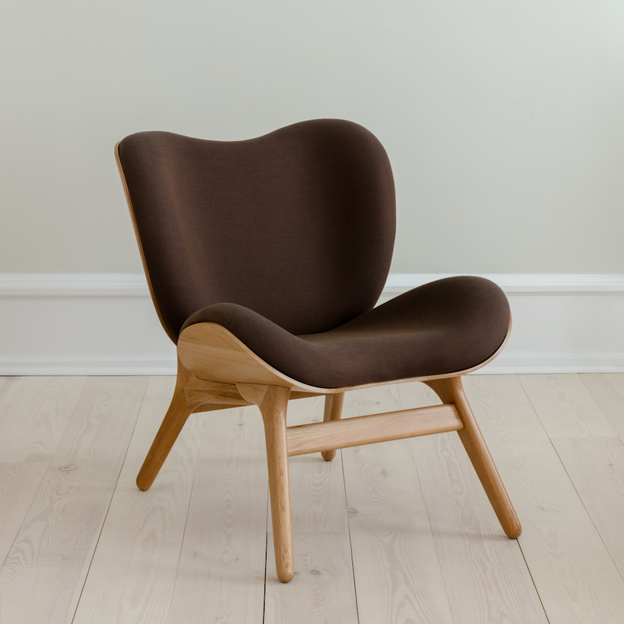Fauteuil A Conversation Piece – Oak & Mocca