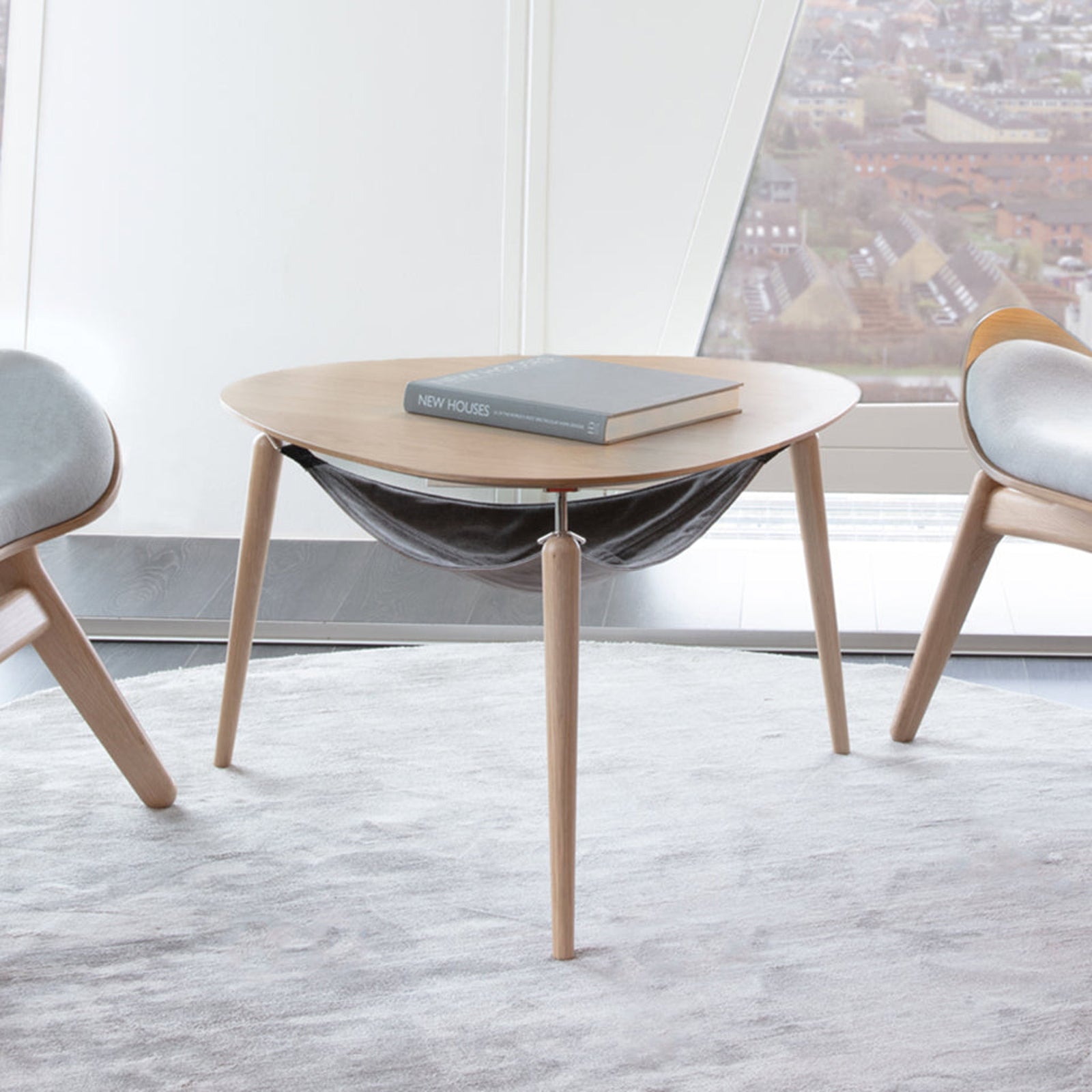 Table basse Hand Out – Oak & Steel